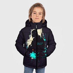 Куртка зимняя для мальчика CS GO Art, цвет: 3D-светло-серый — фото 2