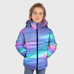 Куртка зимняя для мальчика Голубое сияние, цвет: 3D-светло-серый — фото 2
