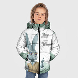 Куртка зимняя для мальчика Препод в институте, цвет: 3D-светло-серый — фото 2