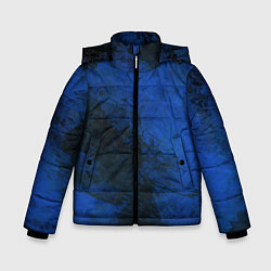 Куртка зимняя для мальчика Синий дым, цвет: 3D-красный