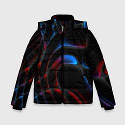 Зимняя куртка для мальчика Neon colors drops of liquid