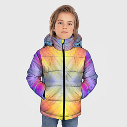 Куртка зимняя для мальчика В светлый путь, цвет: 3D-светло-серый — фото 2