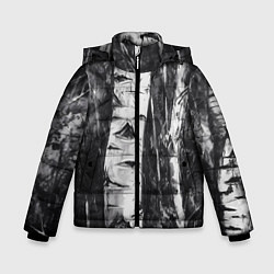 Куртка зимняя для мальчика Березки, цвет: 3D-светло-серый