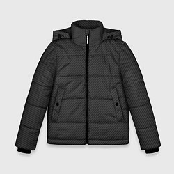 Зимняя куртка для мальчика Объёмный карбон - текстура