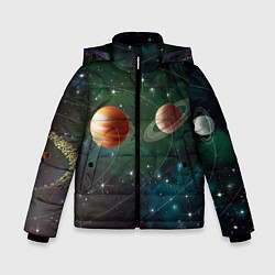 Зимняя куртка для мальчика Планетная система