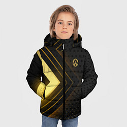 Куртка зимняя для мальчика Volkswagen sign, цвет: 3D-черный — фото 2