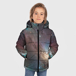 Куртка зимняя для мальчика Бескрайняя Вселенная, цвет: 3D-красный — фото 2