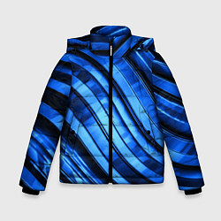 Зимняя куртка для мальчика Темно-синий металлик