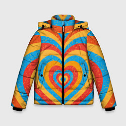 Куртка зимняя для мальчика Sunny heart, цвет: 3D-красный
