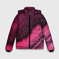 Зимняя куртка для мальчика Блёстки розовые