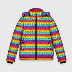 Зимняя куртка для мальчика Color diamonds