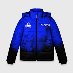 Куртка зимняя для мальчика Форма Cloud9, цвет: 3D-черный