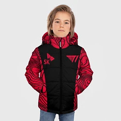 Куртка зимняя для мальчика T1 форма red, цвет: 3D-красный — фото 2