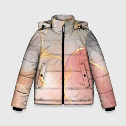 Зимняя куртка для мальчика Texture and glitter