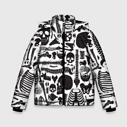 Зимняя куртка для мальчика Human osteology