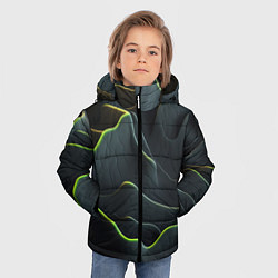 Куртка зимняя для мальчика Рельефная текстура, цвет: 3D-красный — фото 2