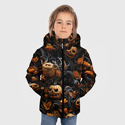 Куртка зимняя для мальчика Mister Пупкен, цвет: 3D-черный — фото 2