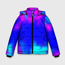 Куртка зимняя для мальчика Grand Theft Auto tropic vice city, цвет: 3D-светло-серый