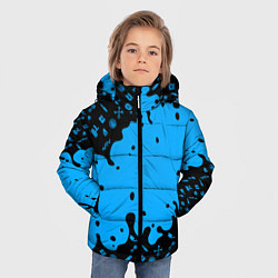 Куртка зимняя для мальчика Авто мастер, цвет: 3D-черный — фото 2