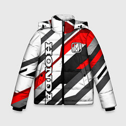 Зимняя куртка для мальчика Honda - red and white