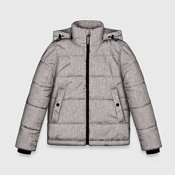 Зимняя куртка для мальчика Текстура серо-бежевый однотонный
