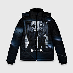 Куртка зимняя для мальчика Depeche Mode - Мартин и Дэйв, цвет: 3D-красный