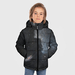 Куртка зимняя для мальчика Бесконечная вселенная, цвет: 3D-красный — фото 2