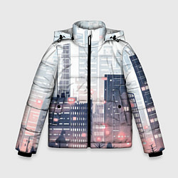 Зимняя куртка для мальчика Безмятежный город