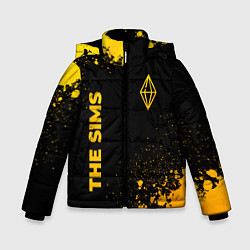 Зимняя куртка для мальчика The Sims - gold gradient вертикально
