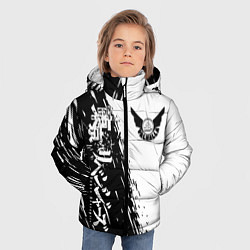 Куртка зимняя для мальчика Токийский мстители, цвет: 3D-светло-серый — фото 2