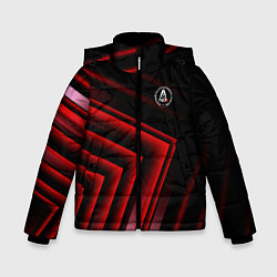 Куртка зимняя для мальчика Mass Effect N7 special forces, цвет: 3D-черный