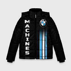 Куртка зимняя для мальчика BMW Premium, цвет: 3D-черный