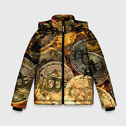 Зимняя куртка для мальчика Золото цифровой эры