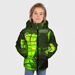 Куртка зимняя для мальчика STALKER 2 капсулы осознания, цвет: 3D-черный — фото 2