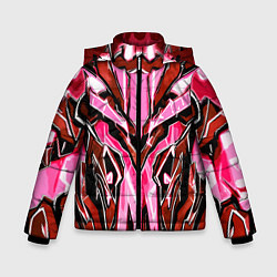 Зимняя куртка для мальчика Розовый кибер доспех