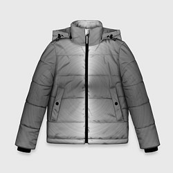 Куртка зимняя для мальчика Срез металла - текстура, цвет: 3D-красный
