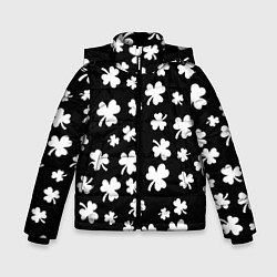 Зимняя куртка для мальчика Black clover pattern anime