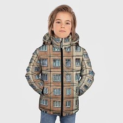 Куртка зимняя для мальчика Хрущевка, цвет: 3D-черный — фото 2