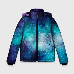 Зимняя куртка для мальчика Космические туманности