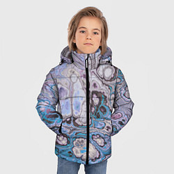 Куртка зимняя для мальчика Абстрактный узор, цвет: 3D-красный — фото 2