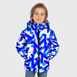 Куртка зимняя для мальчика Half life black mesa steel logo, цвет: 3D-светло-серый — фото 2