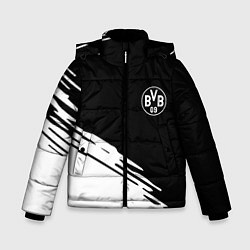 Зимняя куртка для мальчика Borussia текстура краски