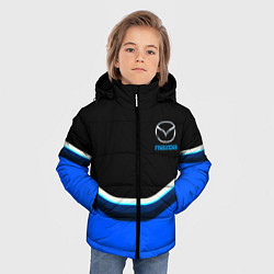 Куртка зимняя для мальчика Mazda sport brend car, цвет: 3D-светло-серый — фото 2