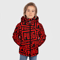 Куртка зимняя для мальчика PUBG pattern games, цвет: 3D-светло-серый — фото 2