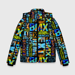 Зимняя куртка для мальчика Extreme sport BMX