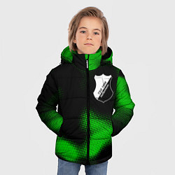 Куртка зимняя для мальчика Hoffenheim sport halftone, цвет: 3D-черный — фото 2