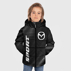 Куртка зимняя для мальчика Mazda sport metal, цвет: 3D-черный — фото 2