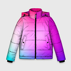 Куртка зимняя для мальчика Colorful gradient, цвет: 3D-красный