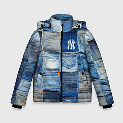 Зимняя куртка для мальчика Patchwork - New York yankees baseball team