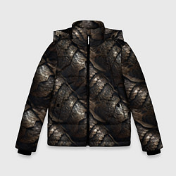 Зимняя куртка для мальчика Классическая старая броня текстура